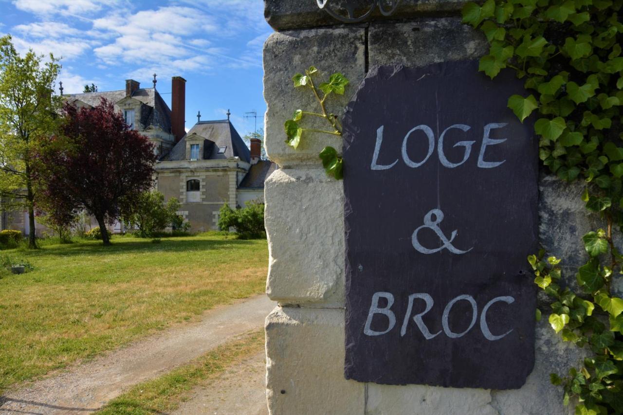 Bed and Breakfast Loge & Broc La Possonnière Exterior foto